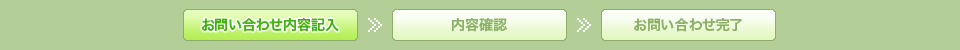 お問い合わせ内容記入